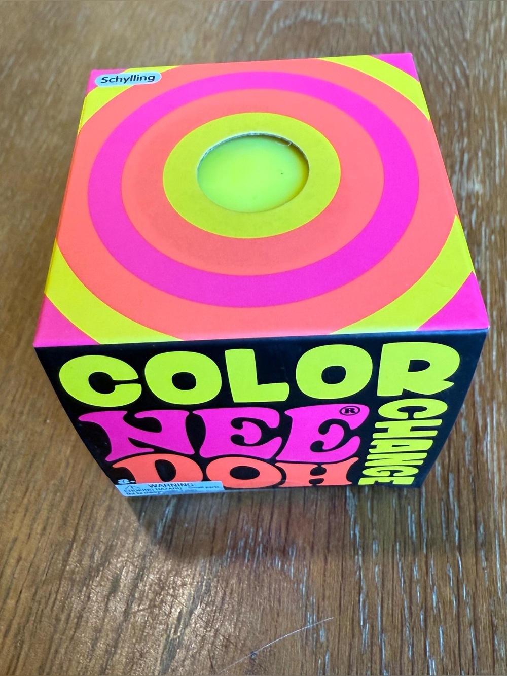 Yellow Nee Doh Color Changing Squishy Authentic